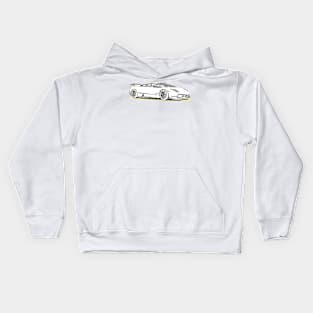 Aventador SV Wireframe Kids Hoodie